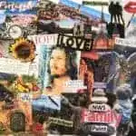 Cindy Briggs' Vision Board, envisioning