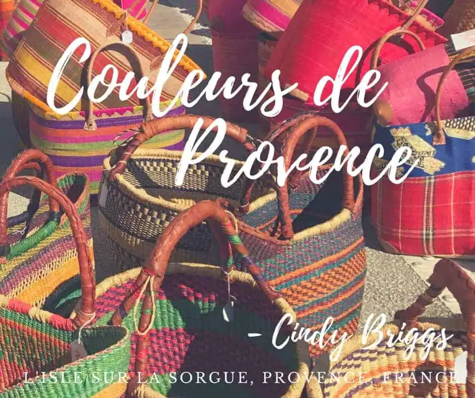Couleurs De Provence, watercolor art by Cindy Briggs