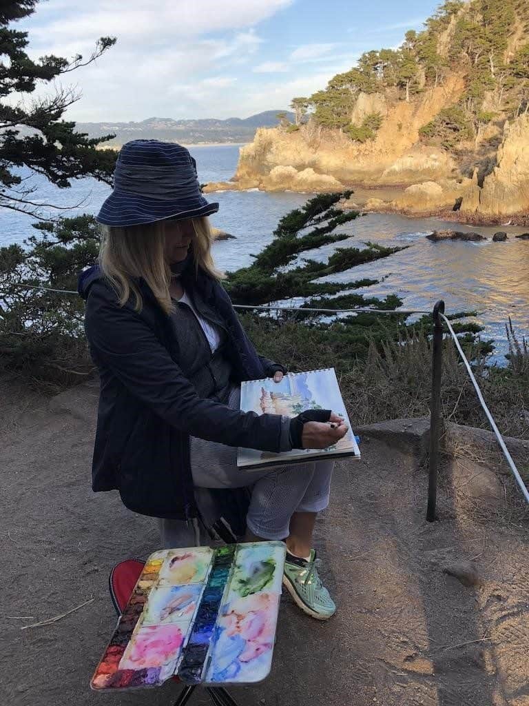 WATERCOLORS BY THE SEA by Cindy Briggs