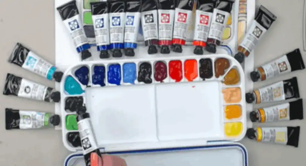 How to Set Up Your Watercolor Palette