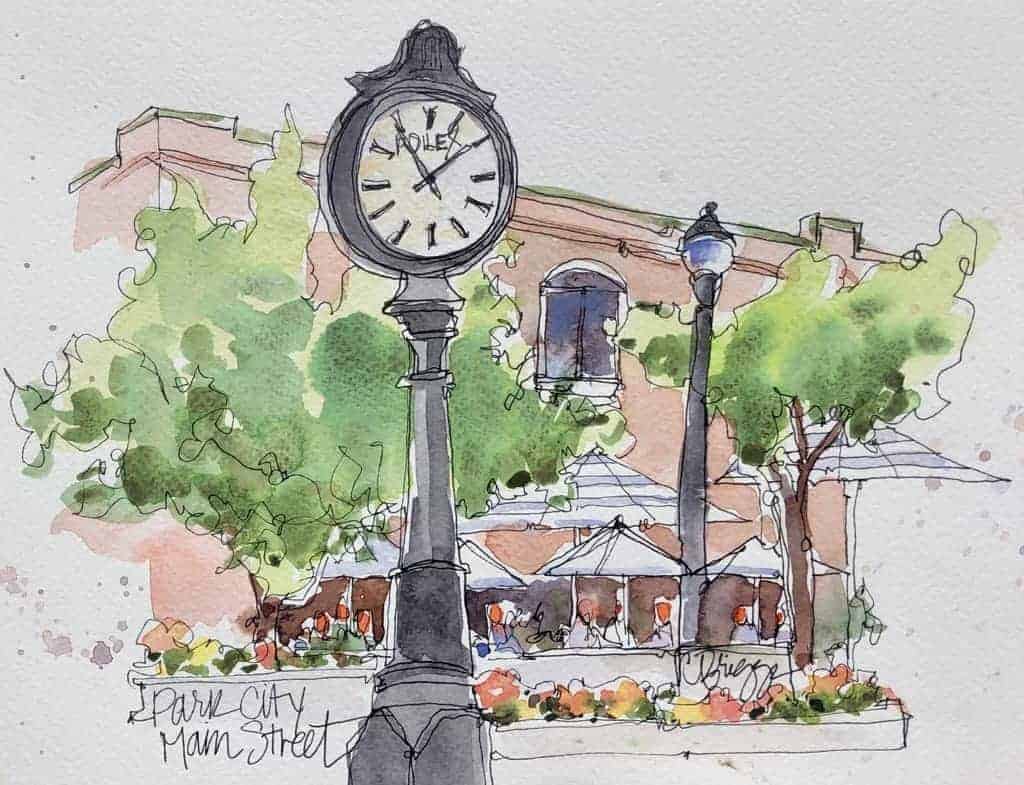 A Charming Painting Experience i n Park City Utah 1 © Cindy Briggs