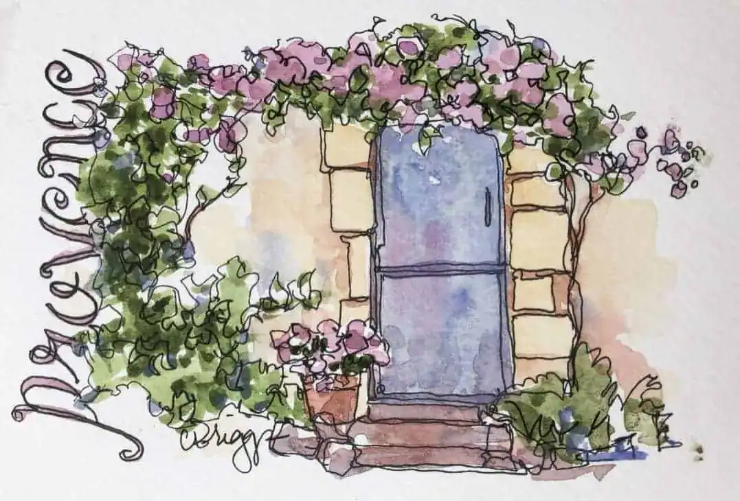 Creative Watercolor Postcards 1 © Cindy Briggs