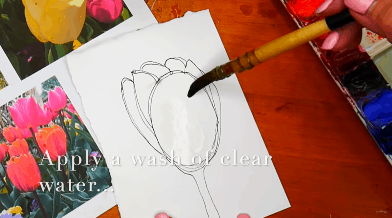 watercolor flowers