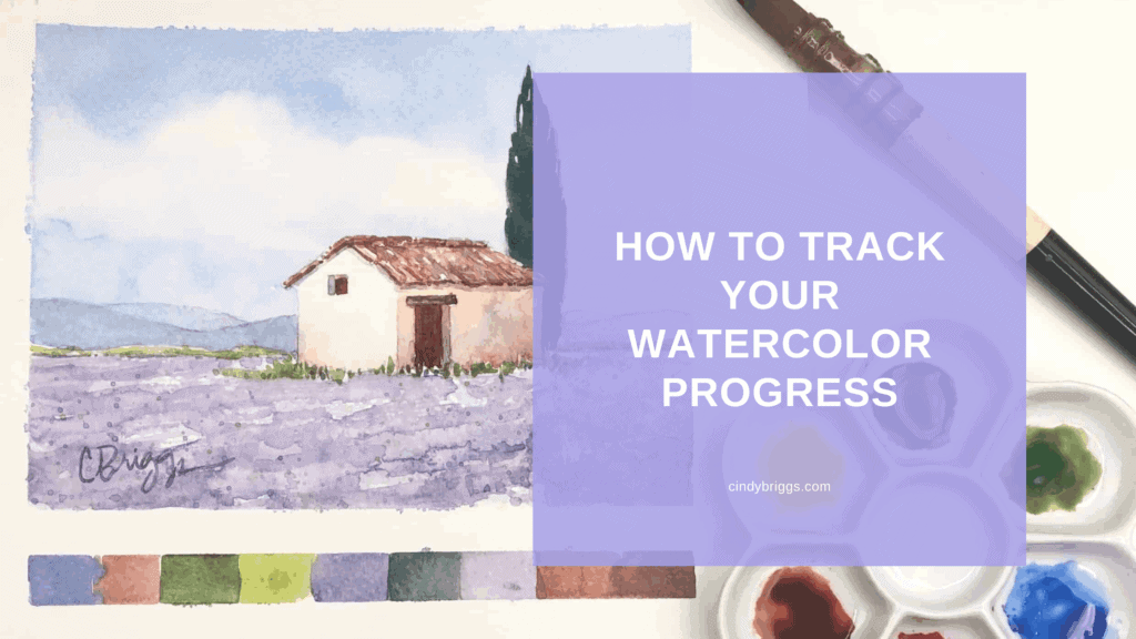 How to track your watercolor progress