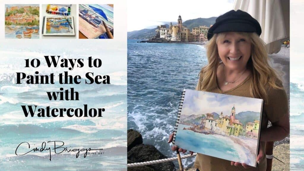 Ways to Paint the Sea with Watercolor V1