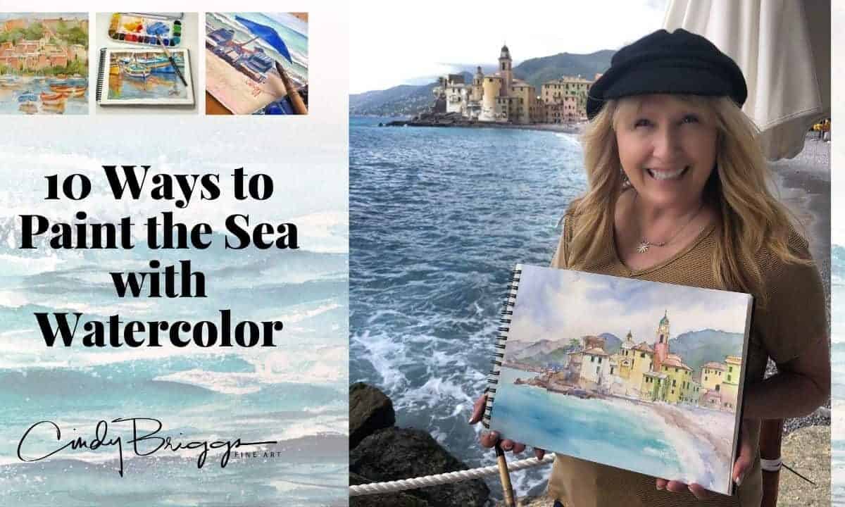 Ways to Paint the Sea with Watercolor V1