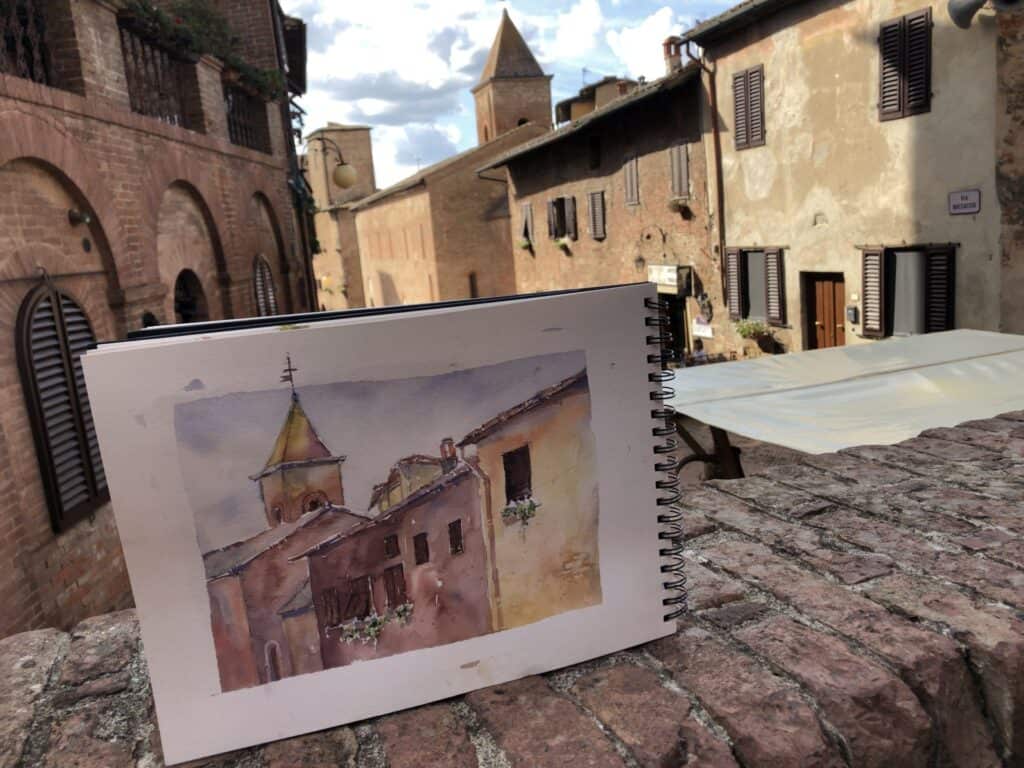 Plein Air Tip from Cindy Briggs