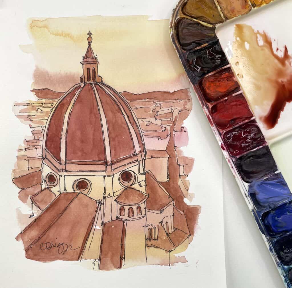 CBriggs Florence The Art of Urban Sketching