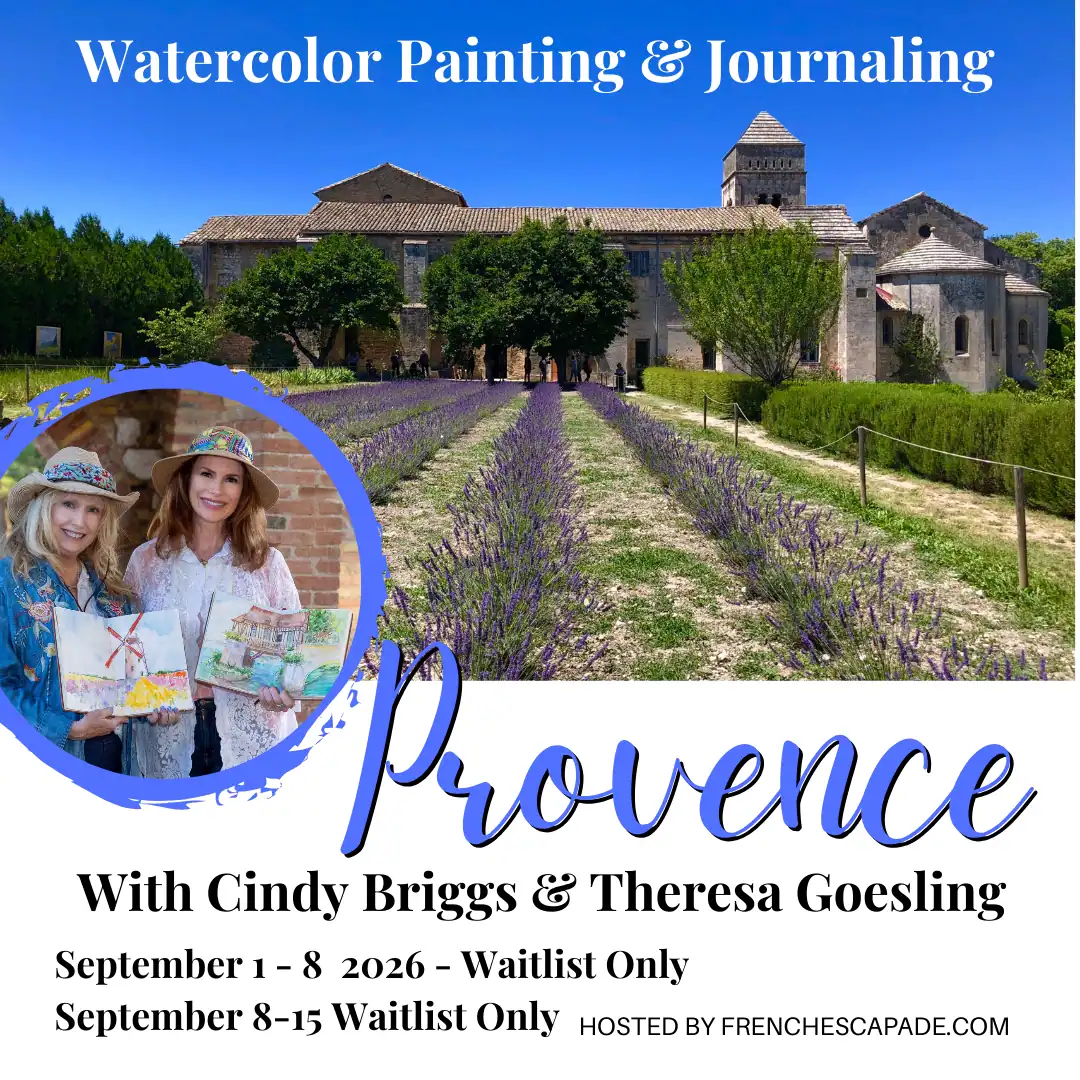 Provence 2026 Home Cindy Briggs Art Watercolor Painting