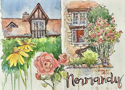 Watercolor Quick Sketch Winter2