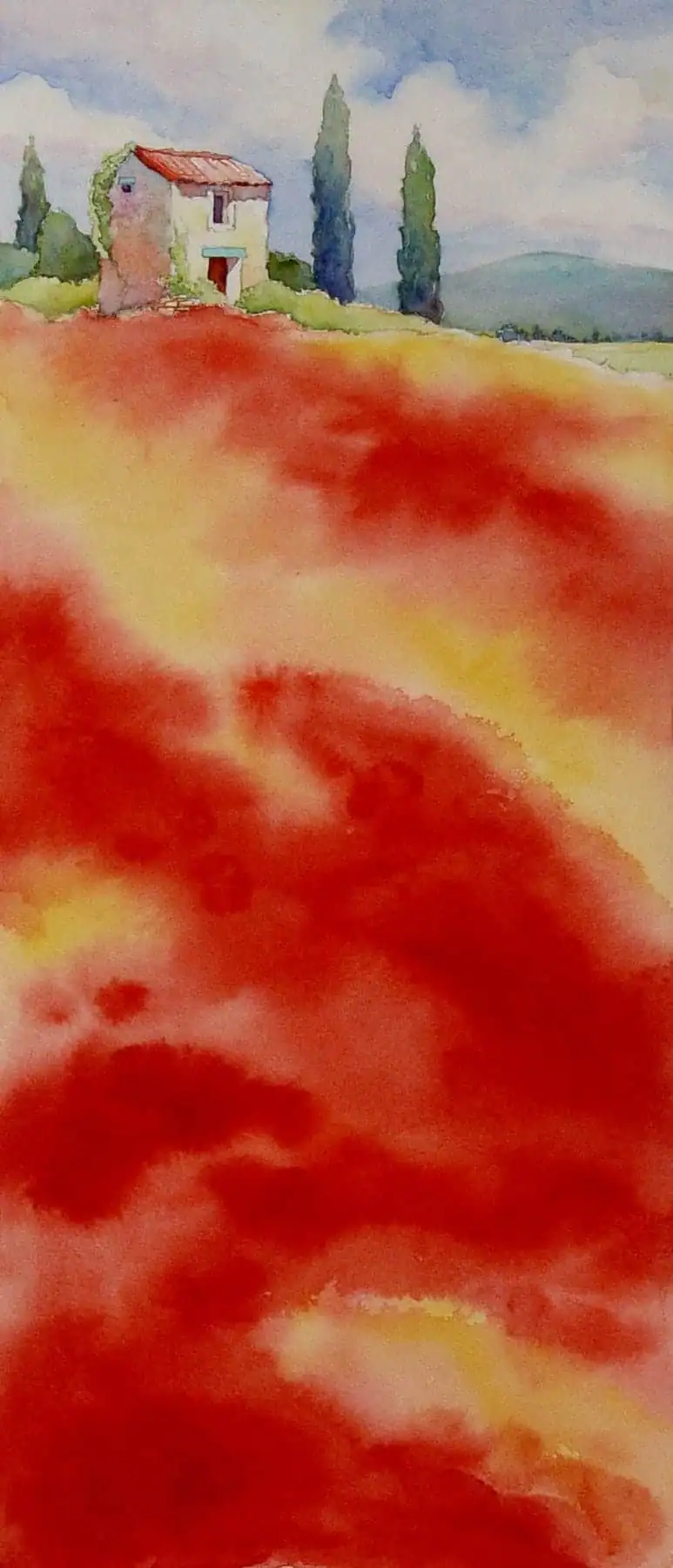 Buon Giorno Poppies Buon Giorno Poppies Cindy Briggs Art Watercolor Painting