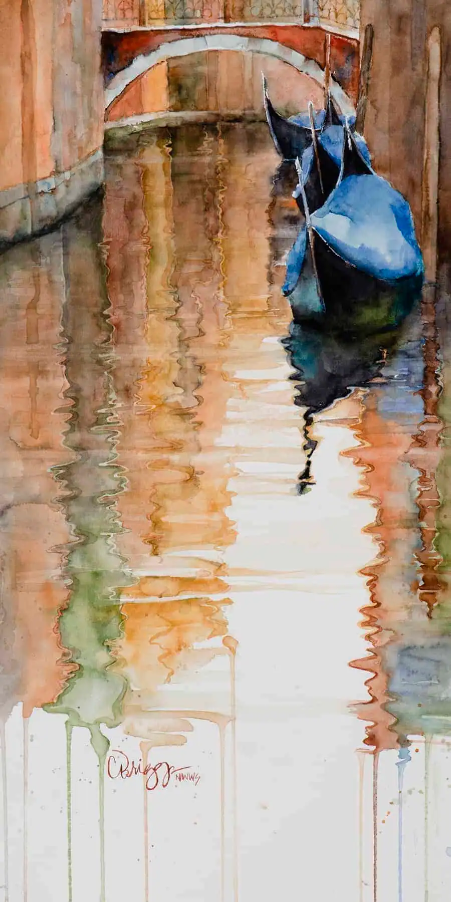 Sonata Cindy Briggs Art Watercolor Painting Sonata Sonata Cindy Briggs Art Watercolor Painting