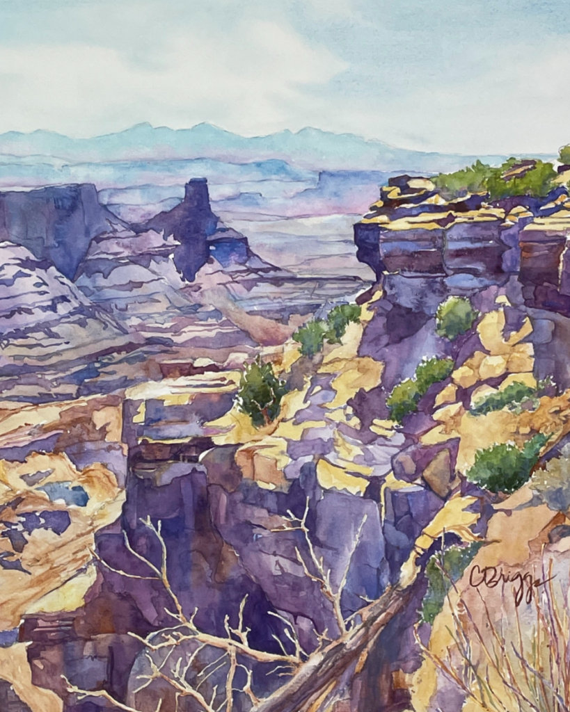 Cindy Briggs Art Watercolor Painting