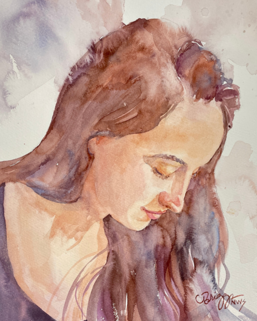 Cindy Briggs Art Watercolor Painting