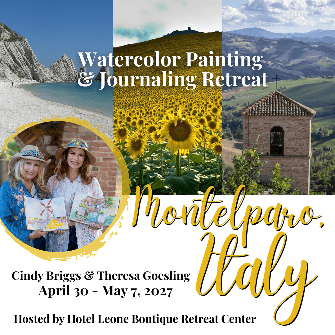 Bella Italia: Plein Air Watercolor Journeys with Cindy Briggs