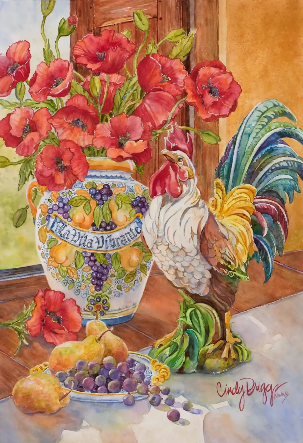 Briggs La Vita Vibrante 16 X 24 Watercolor