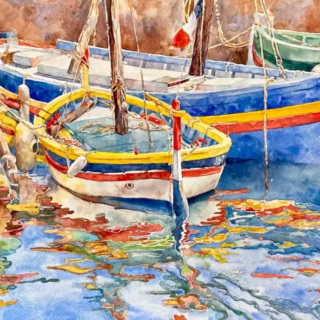 Coulliour Couleurs 12 X 24 Master Painting W Frame
