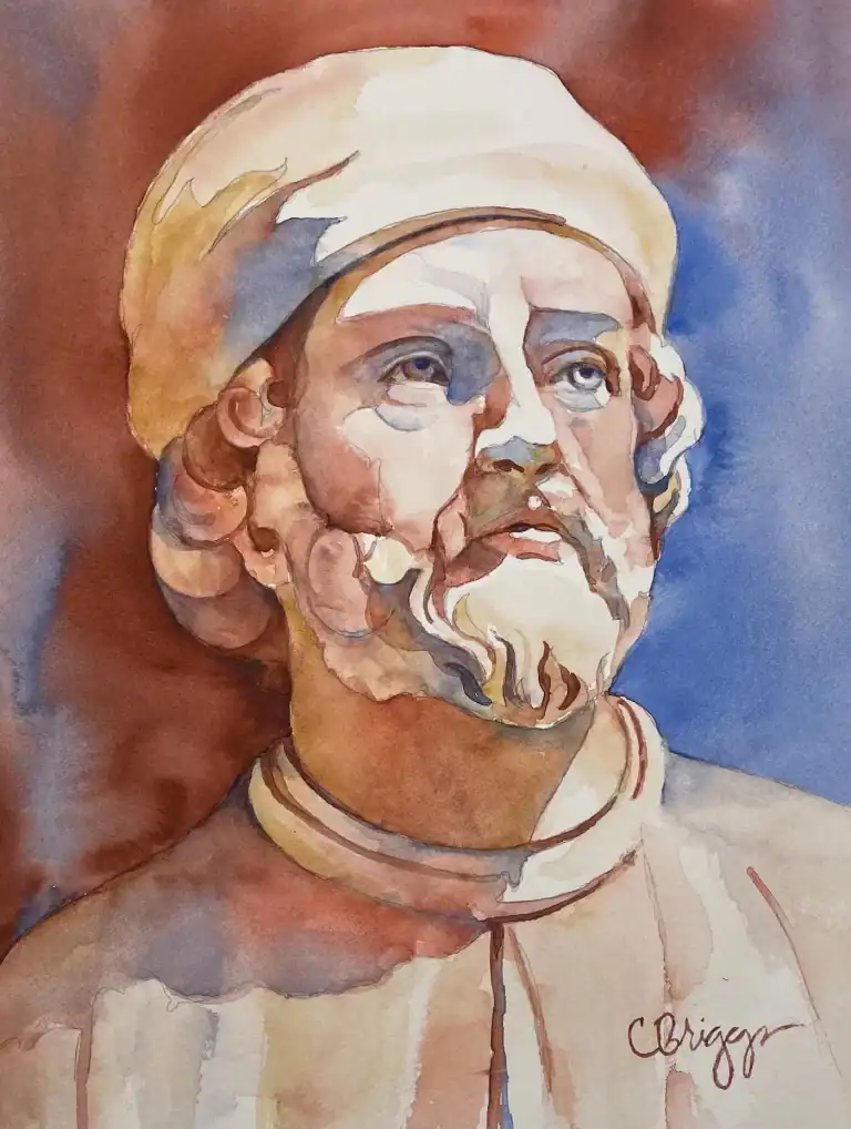 Donatello 12 X 9 Watercolor Cbriggs