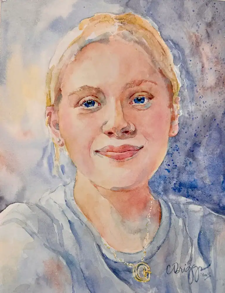 Gwyneth 12 X 9 Watercolor
