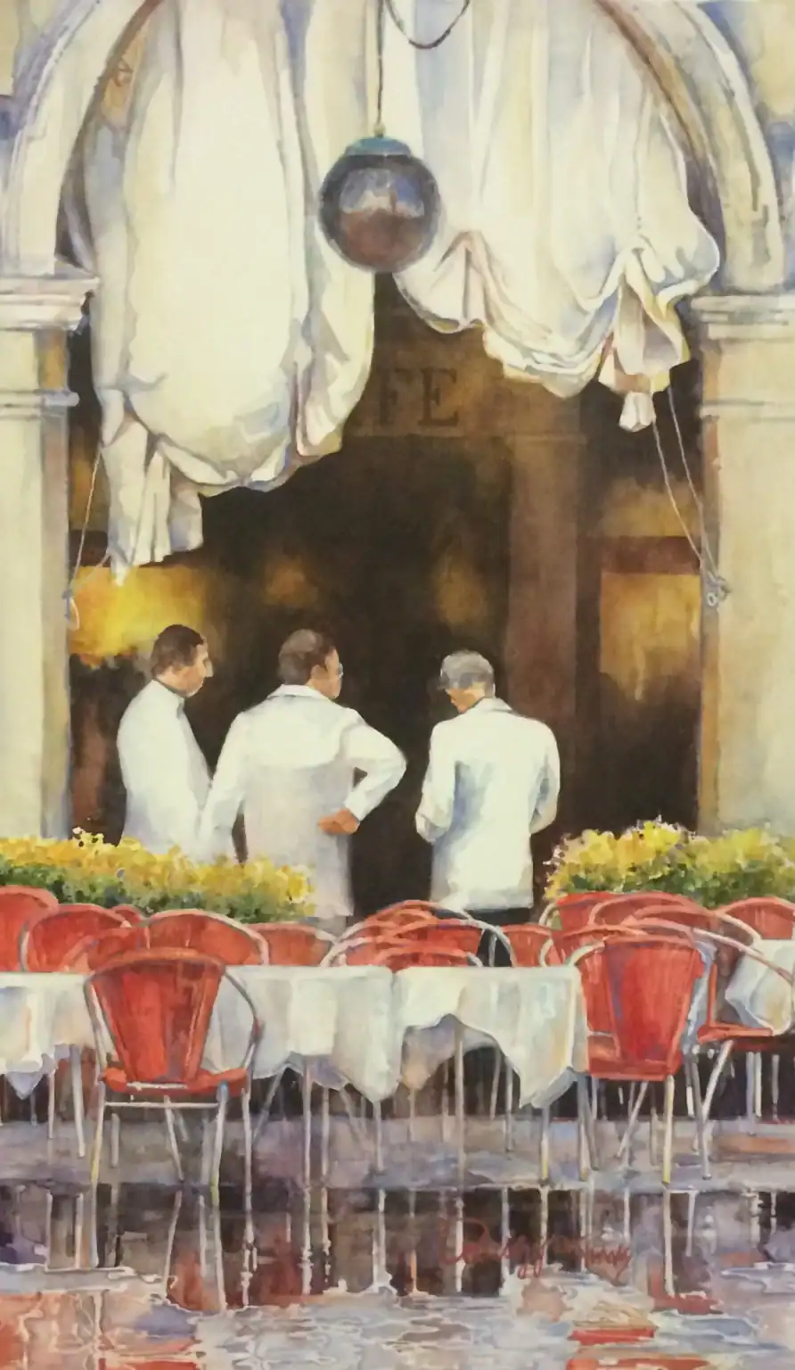 Intermizzion Venezia 20 X 12 Watercolor