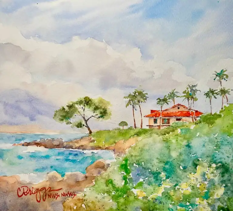 Maui Watercolors 8 X 8 Mat